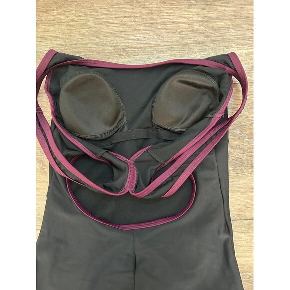 Speedo One Piece Womens Swimsuit Size Medium Moderate Cut Lined Top - Picture 2 of 7